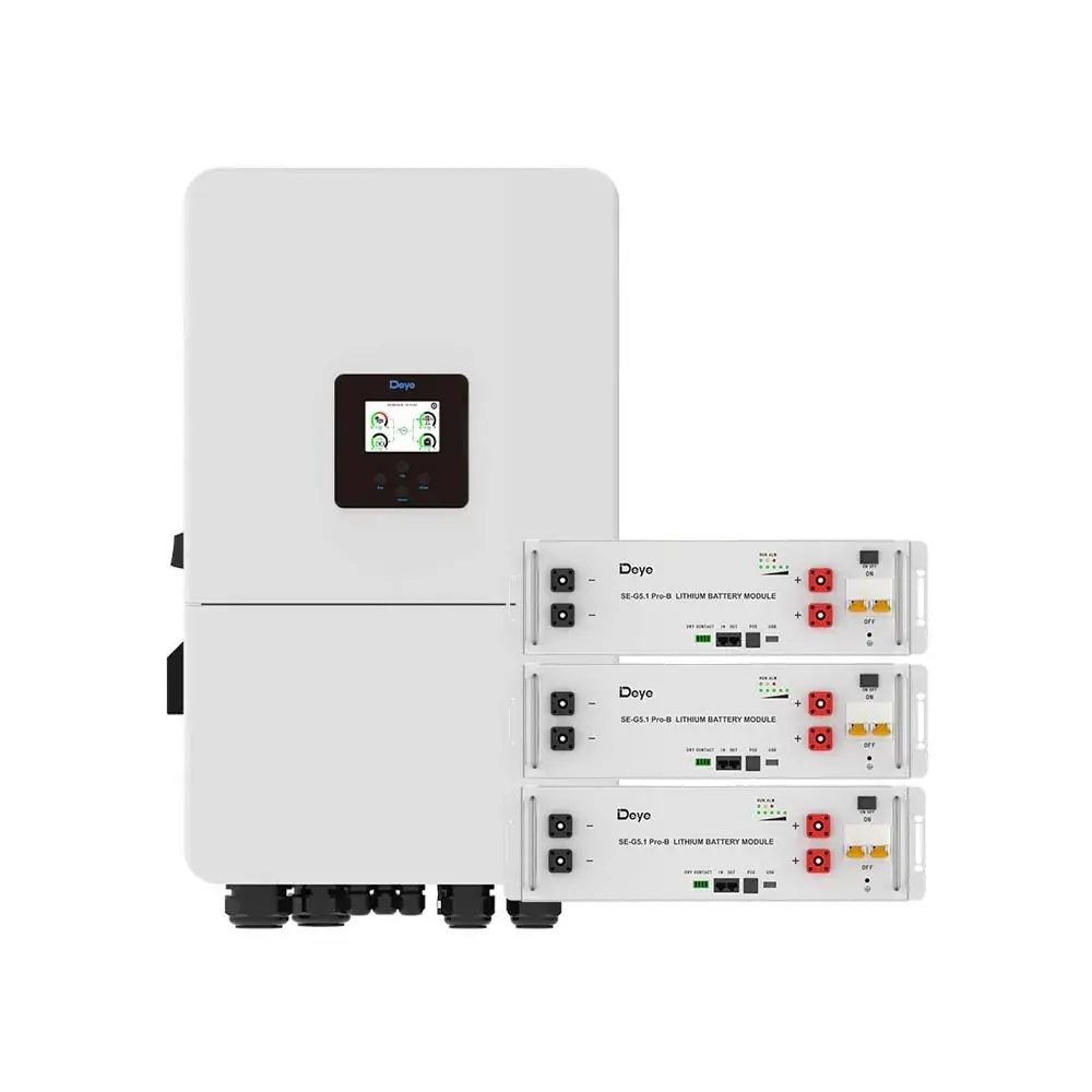 Sistem Deye invertor și baterii